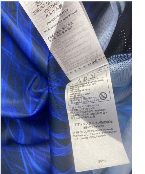Y-3（ワイスリー）Y-3 (ワイスリー) トレーニングウェア ネイビー サイズ:J S 未使用品の古着・服飾アイテム