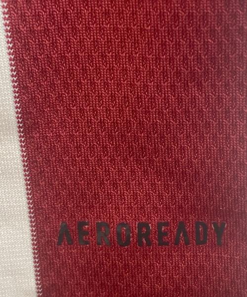 adidas（アディダス）adidas (アディダス) トレーニングウェア レッド×ベージュ サイズ:J M 未使用品の古着・服飾アイテム