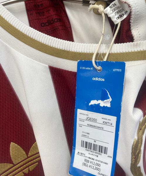 adidas（アディダス）adidas (アディダス) トレーニングウェア レッド×ベージュ サイズ:J M 未使用品の古着・服飾アイテム