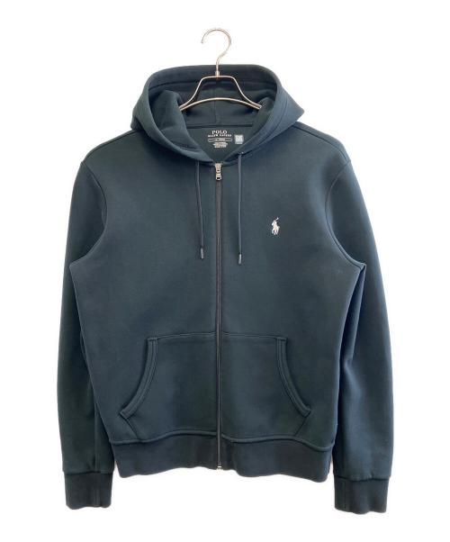 POLO RALPH LAUREN（ポロ・ラルフローレン）POLO RALPH LAUREN (ポロ・ラルフローレン) ジップパーカー ブラック サイズ:M・175/96Aの古着・服飾アイテム