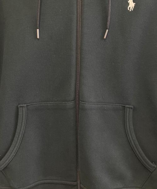 POLO RALPH LAUREN（ポロ・ラルフローレン）POLO RALPH LAUREN (ポロ・ラルフローレン) ジップパーカー ブラック サイズ:M・175/96Aの古着・服飾アイテム