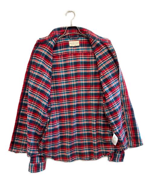 Denim & Supply Ralph Lauren（デニム＆サプライ ラルフローレン）Denim & Supply Ralph Lauren (デニム＆サプライ ラルフローレン) 長袖シャツ レッド×ブルー サイズ:L　180/100Aの古着・服飾アイテム