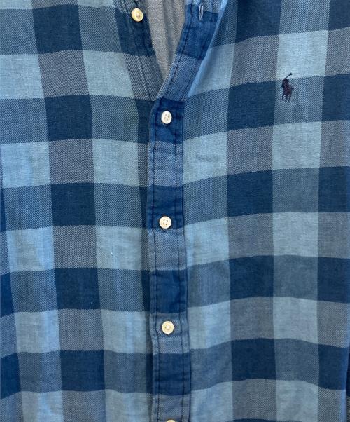 RALPH LAUREN（ラルフローレン）RALPH LAUREN (ラルフローレン) 長袖シャツ ブルー サイズ:XLの古着・服飾アイテム