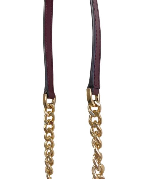MICHAEL KORS（マイケルコース）MICHAEL KORS (マイケルコース) フォーン クロスボディ スモールバッグ ピンク×ブラウンの古着・服飾アイテム