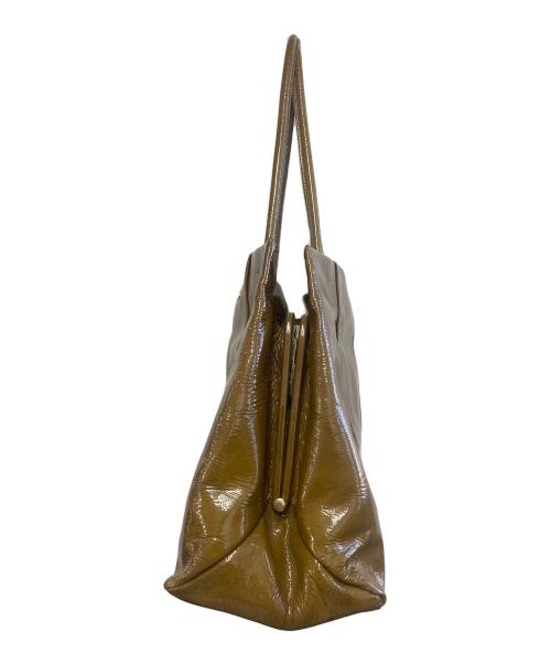 CELINE（セリーヌ）CELINE (セリーヌ) レザートートバッグ ブラウンの古着・服飾アイテム
