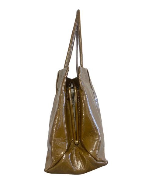 CELINE（セリーヌ）CELINE (セリーヌ) レザートートバッグ ブラウンの古着・服飾アイテム