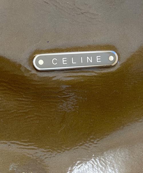 CELINE（セリーヌ）CELINE (セリーヌ) レザートートバッグ ブラウンの古着・服飾アイテム