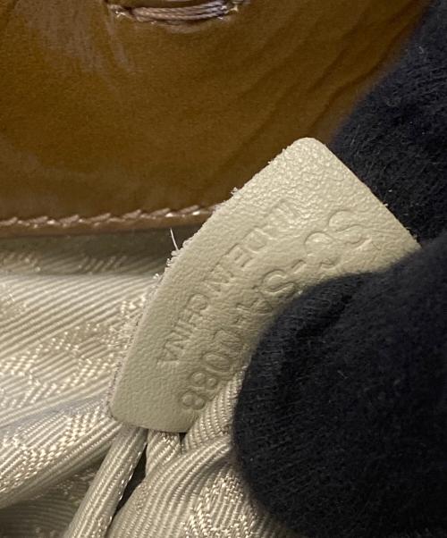 CELINE（セリーヌ）CELINE (セリーヌ) レザートートバッグ ブラウンの古着・服飾アイテム