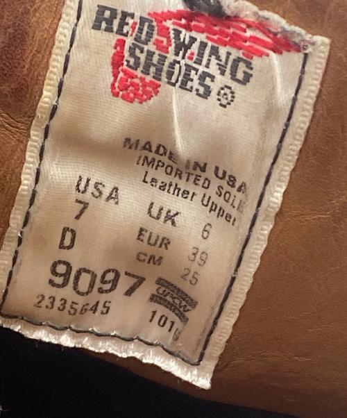 RED WING（レッドウィング）RED WING (レッドウィング) レザーシューズ ブラック サイズ:25の古着・服飾アイテム