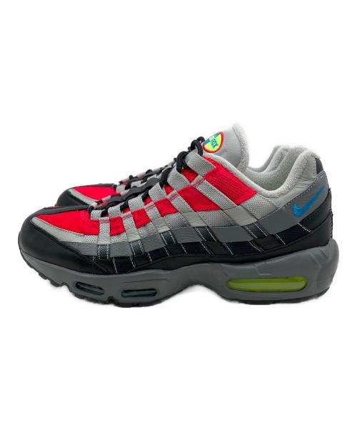 NIKE（ナイキ）NIKE (ナイキ) スニーカー グレー×レッド サイズ:28 未使用品の古着・服飾アイテム
