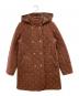 green label relaxing（グリーンレーベルリラクシング）の古着「GC SHETLAND QUILT HOOD コート」｜ブラウン