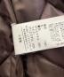 中古・古着 green label relaxing (グリーンレーベルリラクシング) GC SHETLAND QUILT HOOD コート ブラウン サイズ:40：10000円