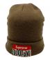 Supreme（シュプリーム）の古着「ニット帽」｜ブラウン