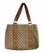 GUCCIグッチ）の古着「トートバッグ」｜ブラウン