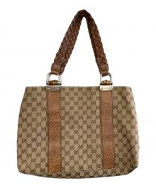 GUCCI（グッチ）の古着「トートバッグ」｜ブラウン