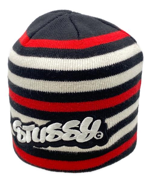 stussy（ステューシー）stussy (ステューシー) ニット帽 ブラックの古着・服飾アイテム
