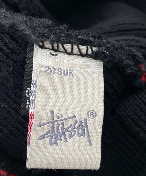 stussy（ステューシー）stussy (ステューシー) ニット帽 ブラックの古着・服飾アイテム