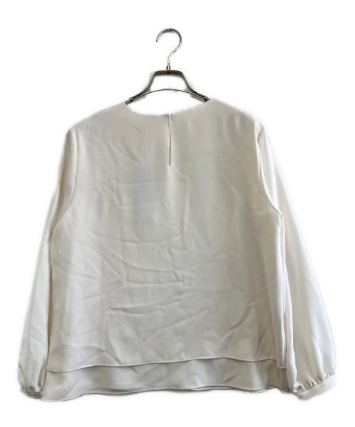 theory luxe（セオリーリュクス）theory luxe (セオリーリュクス) 長袖ブラウス アイボリー サイズ:42 未使用品の古着・服飾アイテム