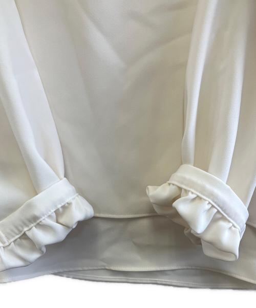theory luxe（セオリーリュクス）theory luxe (セオリーリュクス) 長袖ブラウス アイボリー サイズ:42 未使用品の古着・服飾アイテム