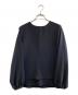 theory luxe（セオリーリュクス）の古着「長袖ブラウス」｜ブラック