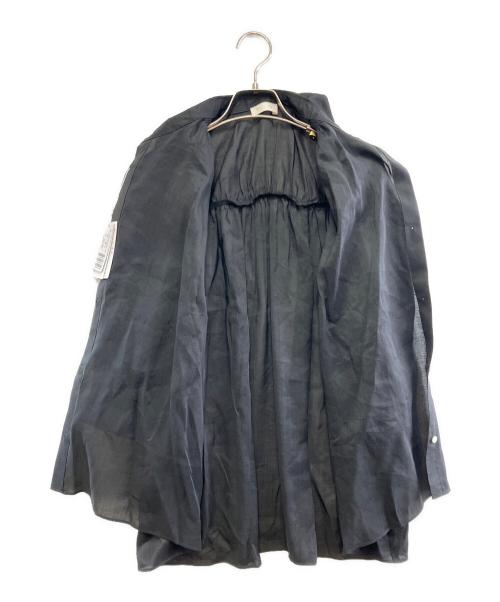 BALLSEY（ボールジィ）BALLSEY (ボールジィ) 長袖ブラウス ブラック サイズ:36 未使用品の古着・服飾アイテム