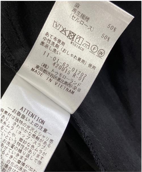 BALLSEY（ボールジィ）BALLSEY (ボールジィ) 長袖ブラウス ブラック サイズ:36 未使用品の古着・服飾アイテム