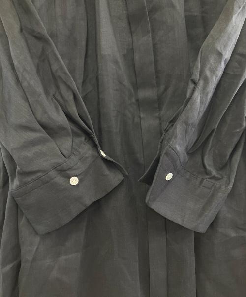 BALLSEY（ボールジィ）BALLSEY (ボールジィ) 長袖ブラウス ブラック サイズ:36 未使用品の古着・服飾アイテム