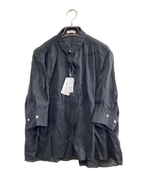 BALLSEY（ボールジィ）BALLSEY (ボールジィ) 長袖ブラウス ブラック サイズ:36 未使用品の古着・服飾アイテム