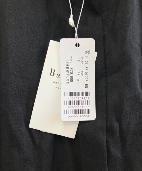 BALLSEY（ボールジィ）BALLSEY (ボールジィ) 長袖ブラウス ブラック サイズ:36 未使用品の古着・服飾アイテム