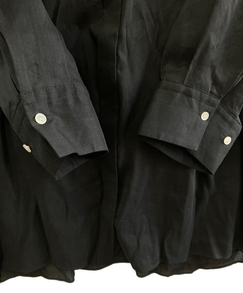 BALLSEY（ボールジィ）BALLSEY (ボールジィ) 長袖ブラウス ブラック サイズ:36 未使用品の古着・服飾アイテム