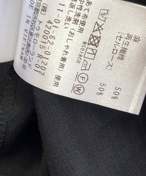 BALLSEY（ボールジィ）BALLSEY (ボールジィ) 長袖ブラウス ブラック サイズ:36 未使用品の古着・服飾アイテム