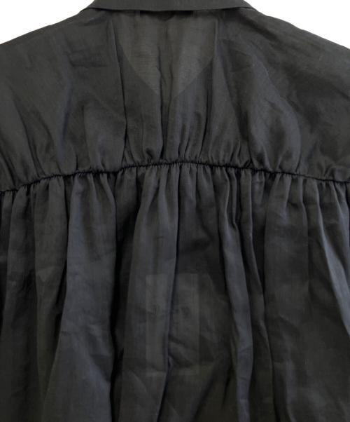 BALLSEY（ボールジィ）BALLSEY (ボールジィ) 長袖ブラウス ブラック サイズ:36 未使用品の古着・服飾アイテム