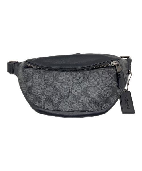 COACH（コーチ）COACH (コーチ) ウエストバッグ ブラックの古着・服飾アイテム