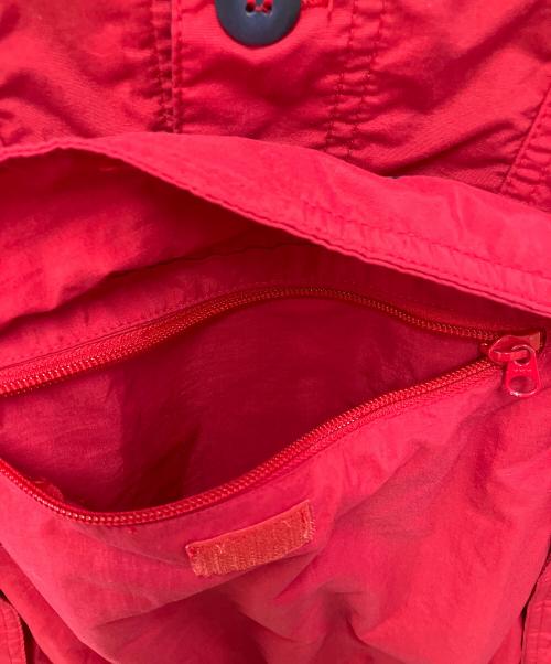 Columbia（コロンビア）Columbia (コロンビア) ハーフボタンアノラックパーカー レッド サイズ:3Lの古着・服飾アイテム
