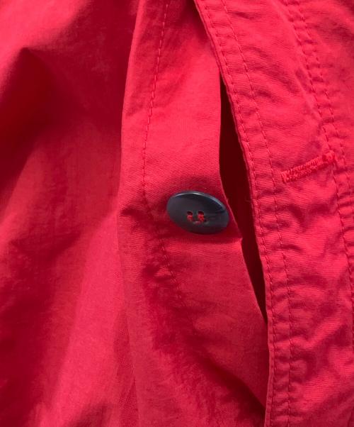 Columbia（コロンビア）Columbia (コロンビア) ハーフボタンアノラックパーカー レッド サイズ:3Lの古着・服飾アイテム