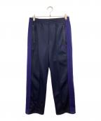 Needlesニードルズ）の古着「TRACK PANT - POLY SMOOTH」｜パープル×ブラック