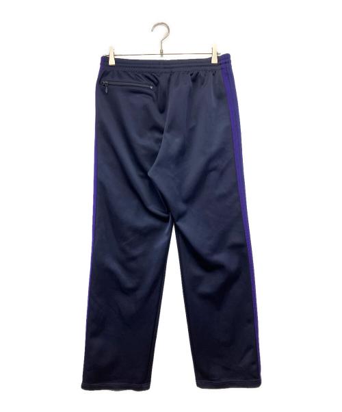 Needles（ニードルズ）Needles (ニードルズ) TRACK PANT - POLY SMOOTH パープル×ブラック サイズ:Sの古着・服飾アイテム