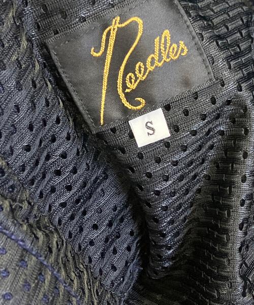 Needles（ニードルズ）Needles (ニードルズ) TRACK PANT - POLY SMOOTH パープル×ブラック サイズ:Sの古着・服飾アイテム