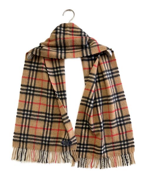 Burberry's（バーバリーズ）Burberry's (バーバリーズ) マフラー ブラウンの古着・服飾アイテム
