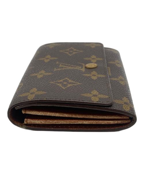 LOUIS VUITTON（ルイ ヴィトン）LOUIS VUITTON (ルイ ヴィトン) ポルトモネ・ビエ・トレゾール ブラウンの古着・服飾アイテム