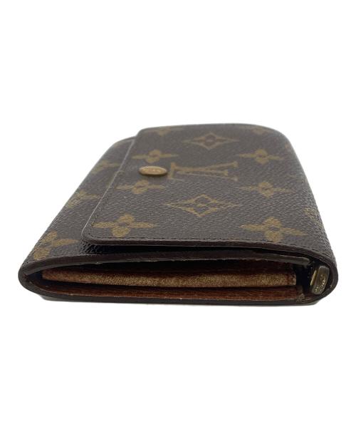 LOUIS VUITTON（ルイ ヴィトン）LOUIS VUITTON (ルイ ヴィトン) ポルトモネ・ビエ・トレゾール ブラウンの古着・服飾アイテム