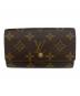 LOUIS VUITTON（ルイ ヴィトン）の古着「ポルトモネ・ビエ・トレゾール」｜ブラウン