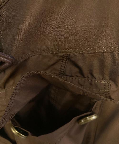 BURBERRY LONDON（バーバリーロンドン）BURBERRY LONDON (バーバリーロンドン) 半袖ワンピース ブラウン サイズ:44の古着・服飾アイテム