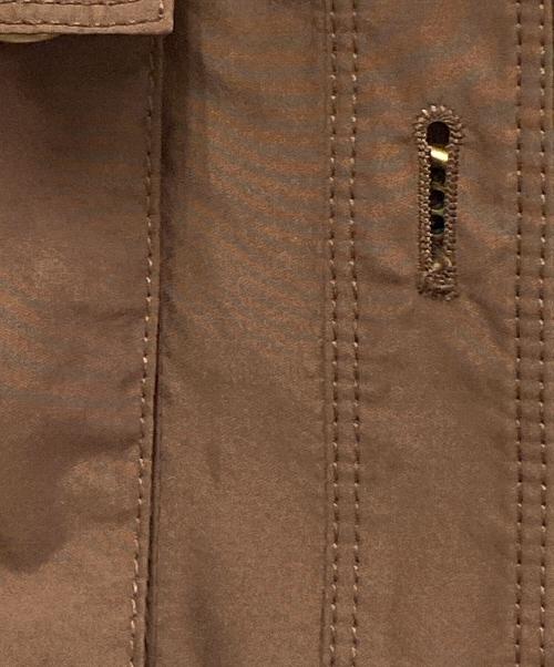 BURBERRY LONDON（バーバリーロンドン）BURBERRY LONDON (バーバリーロンドン) 半袖ワンピース ブラウン サイズ:44の古着・服飾アイテム