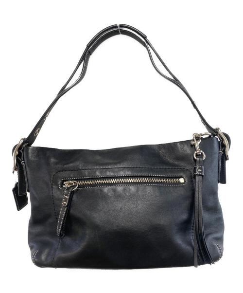 COACH（コーチ）COACH (コーチ) ワンショルダーバッグ ブラックの古着・服飾アイテム