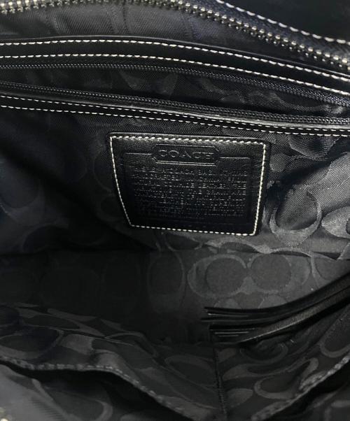 COACH（コーチ）COACH (コーチ) ワンショルダーバッグ ブラックの古着・服飾アイテム