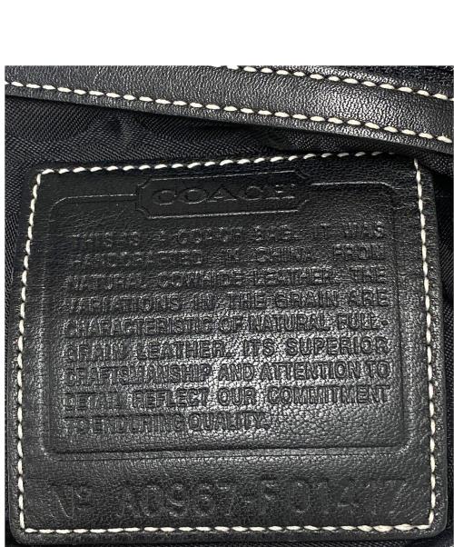 COACH（コーチ）COACH (コーチ) ワンショルダーバッグ ブラックの古着・服飾アイテム