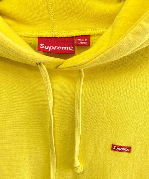 SUPREME（シュプリーム）Supreme (シュプリーム) スモールボックスロゴフーディ イエロー サイズ:Lの古着・服飾アイテム