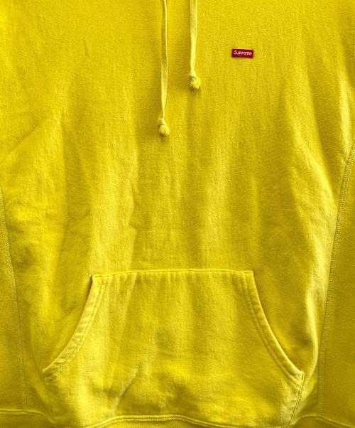 SUPREME（シュプリーム）Supreme (シュプリーム) スモールボックスロゴフーディ イエロー サイズ:Lの古着・服飾アイテム