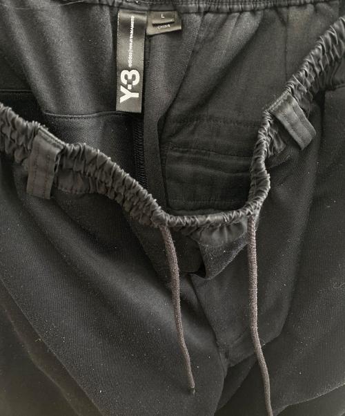 Y-3（ワイスリー）Y-3 (ワイスリー) 3-STRIPES TRACK PANT ブラック サイズ:Lの古着・服飾アイテム